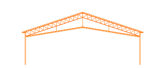 Structure d'acier Le Cathédrale plafond suspendu